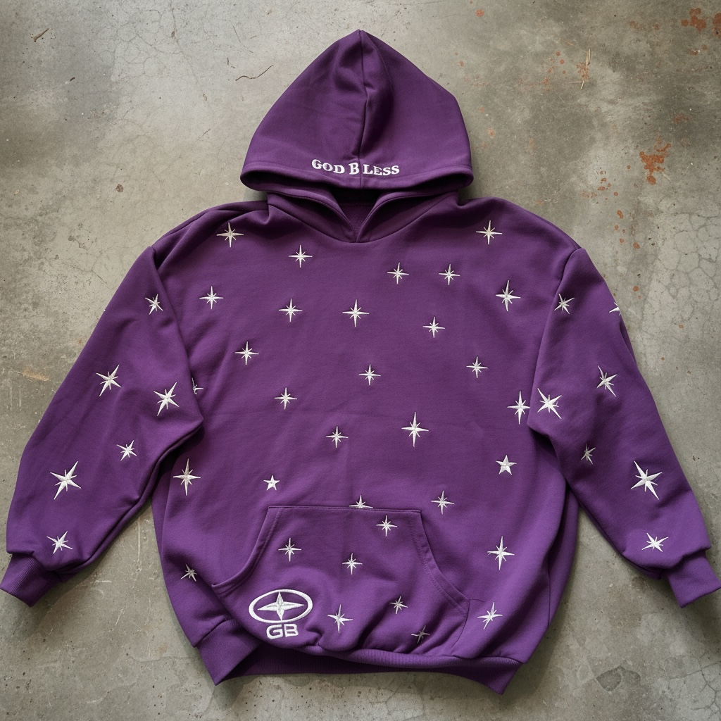 “Purple Star Hoodie”
