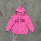 “Pink Mercy hoodie”